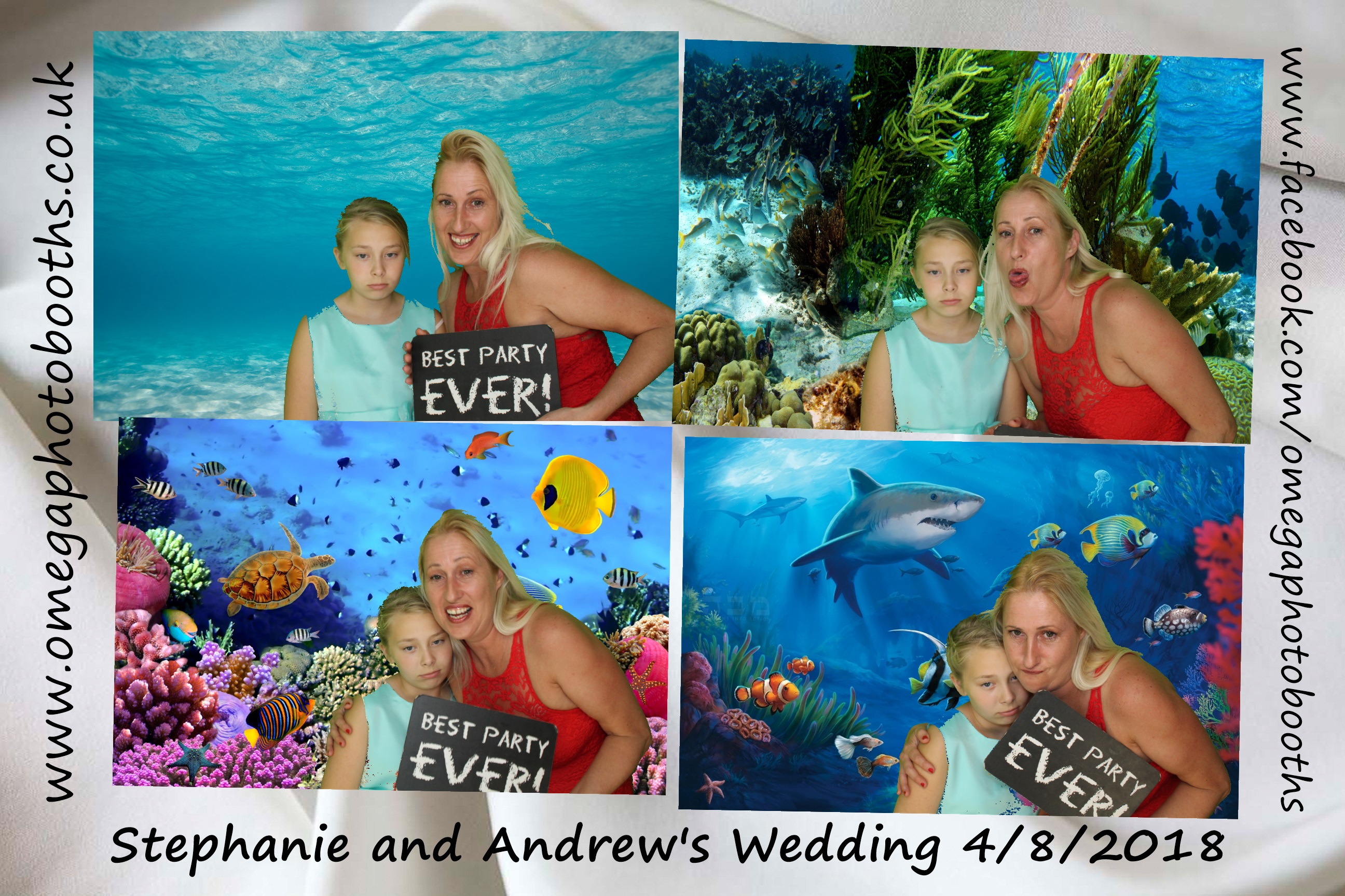 Stephanie and Andrew's Wedding | View more photos from the event at gallery.omegaphotobooths.co.uk/u/Omega-Photobooths/Stephanie-and-Andrews-Wedding